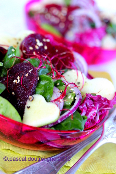 salade pomme betterave